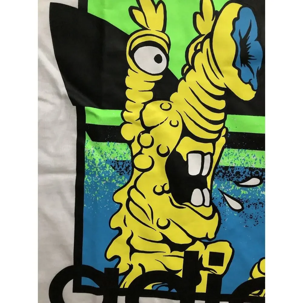 Adidas X by Jeremy Scott JS TEE Graphic Print AmbroideredT-Shirt, M, H53371